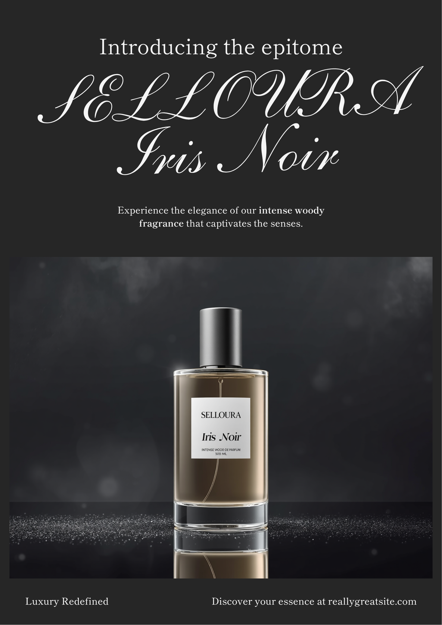 Selloura Iris Noir perfume bottle