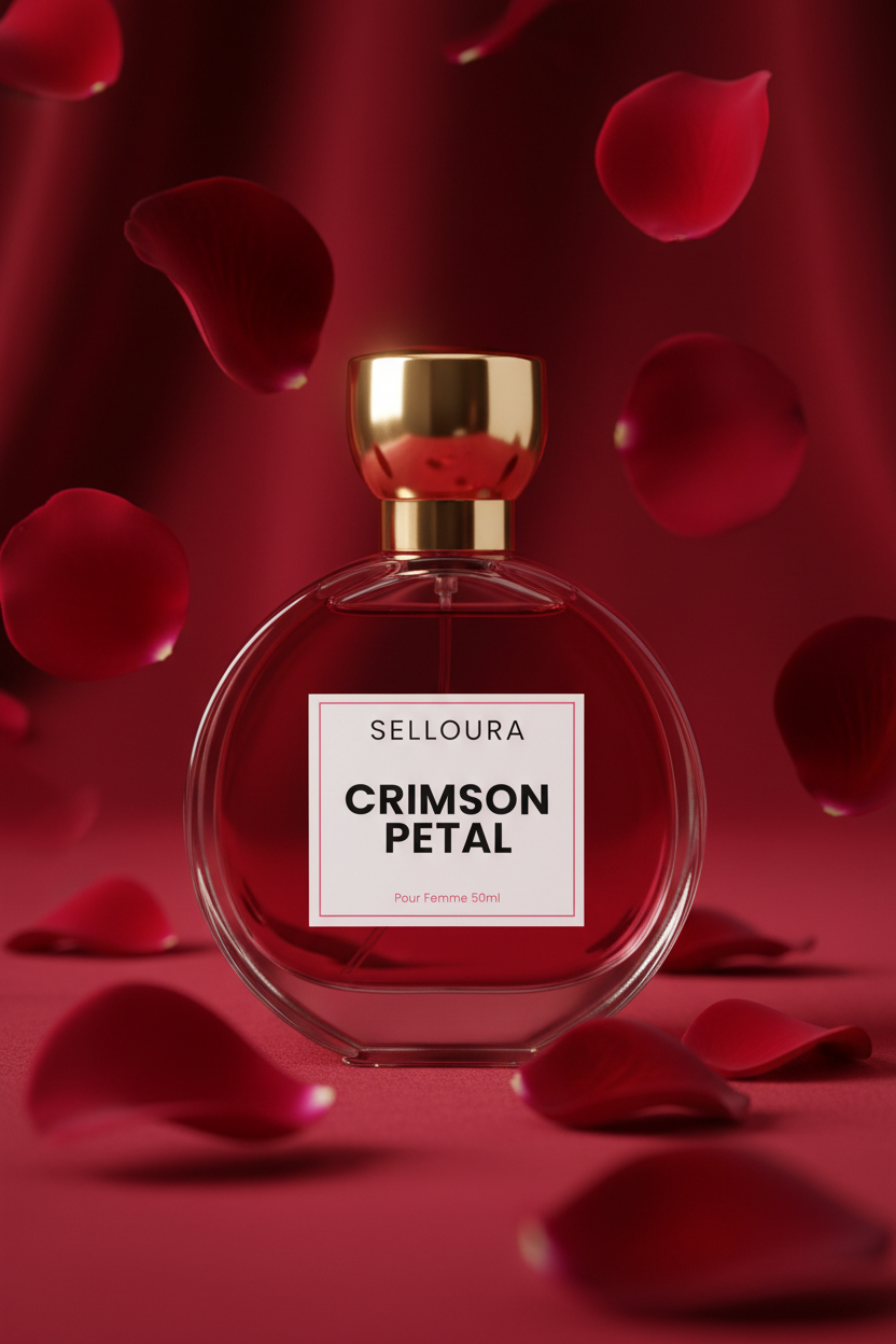 Crimson Petal — Inspired by Creed Carmina | Premium Parfum - Selloura.store #
