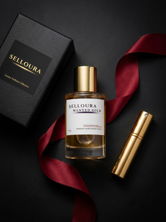 Wanted Gold — Warm Spice & Amber Men's Perfume | 50ml