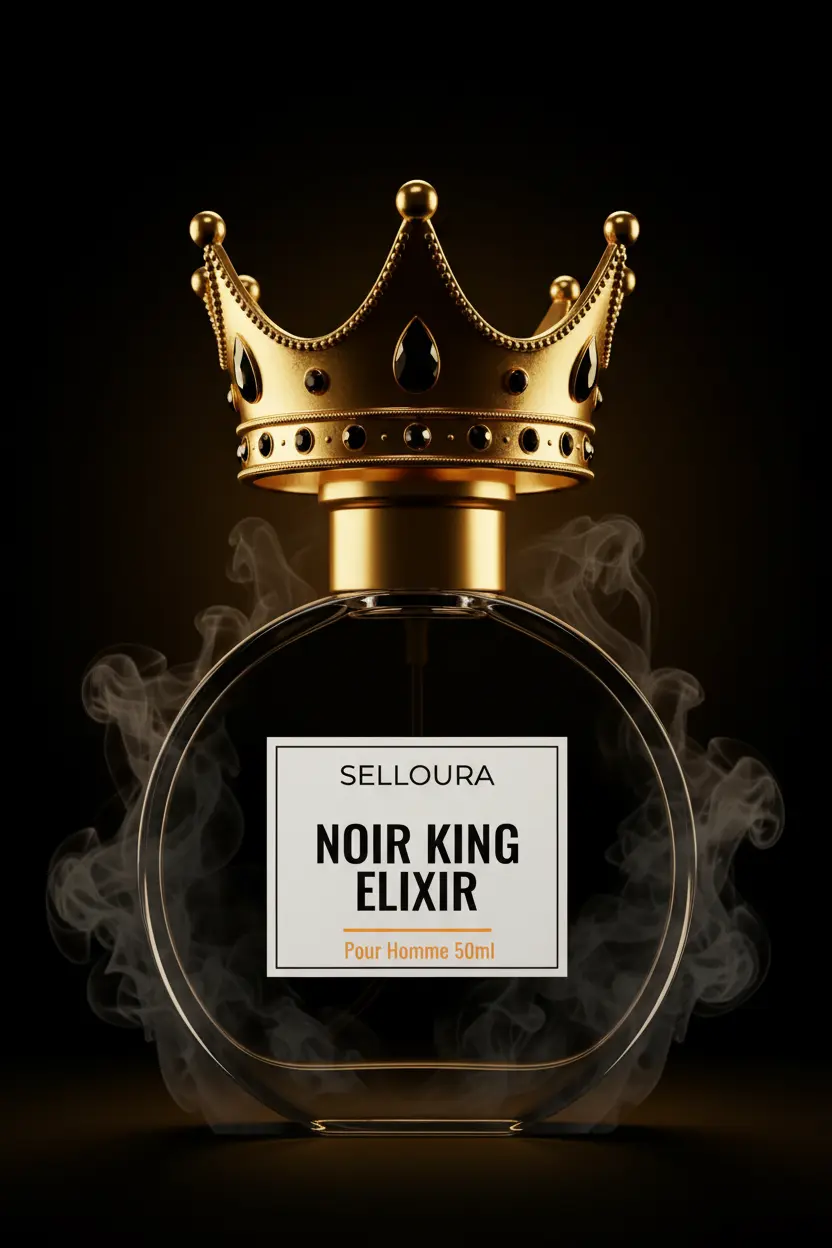 Noir King Elixir fragrance | Experience Bold Luxury - Selloura.store #