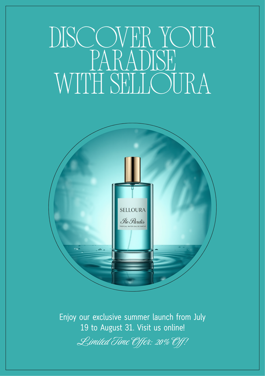 Selloura Île Paradis – Tropical Water Eau de Parfum - Selloura.store #