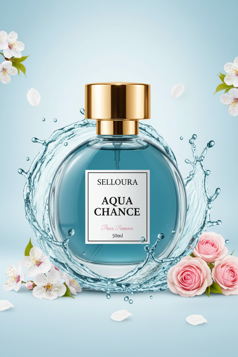 Aqua Chance — Inspired by Chanel Chance Eau Fraîche | Premium Parfum - Selloura.store #