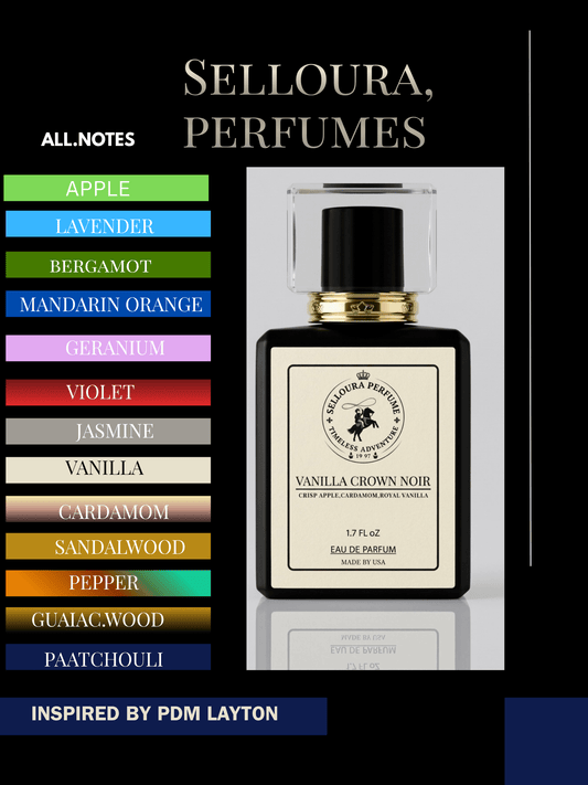 Vanilla Crown Noir Fragrance - Experience Royal Elegance