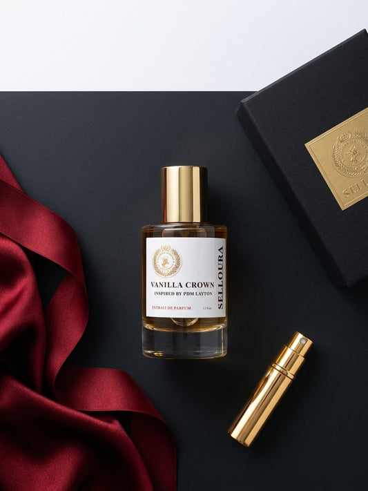Vanilla Crown Noir — Warm Vanilla, Apple & Smooth Woods Men's Perfume | 50ml
