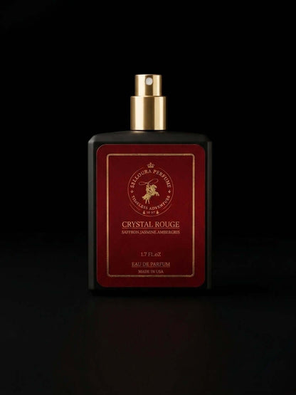 Crystal Rouge Inspired by 540 fragrance bottle on a dark background, showcasing its captivating aroma.