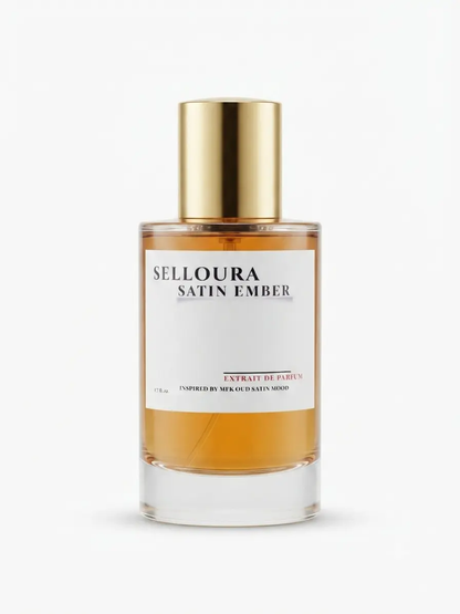 Satin Ember — Inspired by MFK Oud Satin Mood | Luxury Extrait - Selloura.store #