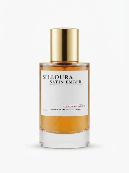 Satin Ember — Inspired by MFK Oud Satin Mood | Luxury Extrait - Selloura.store #