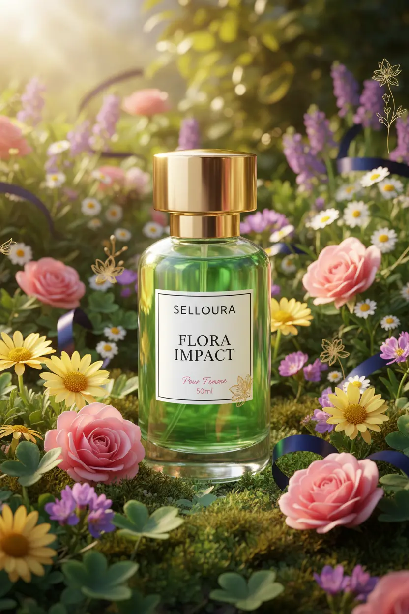 Luxury Floral Impact Fragrance - Flora Impact EDP - Selloura.store #